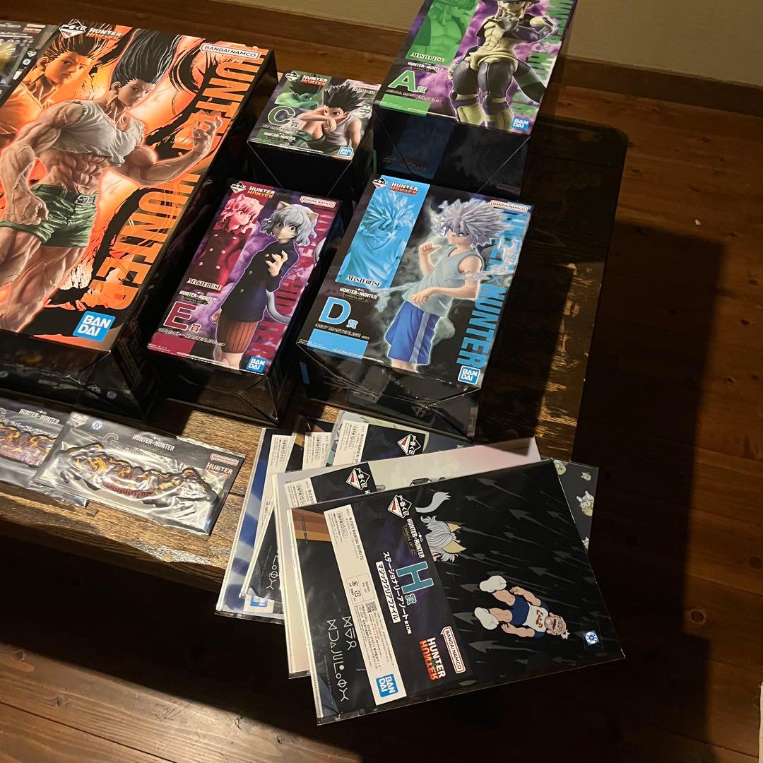 ハンターハンター　一番くじ　ラストワン　フィギュアセット