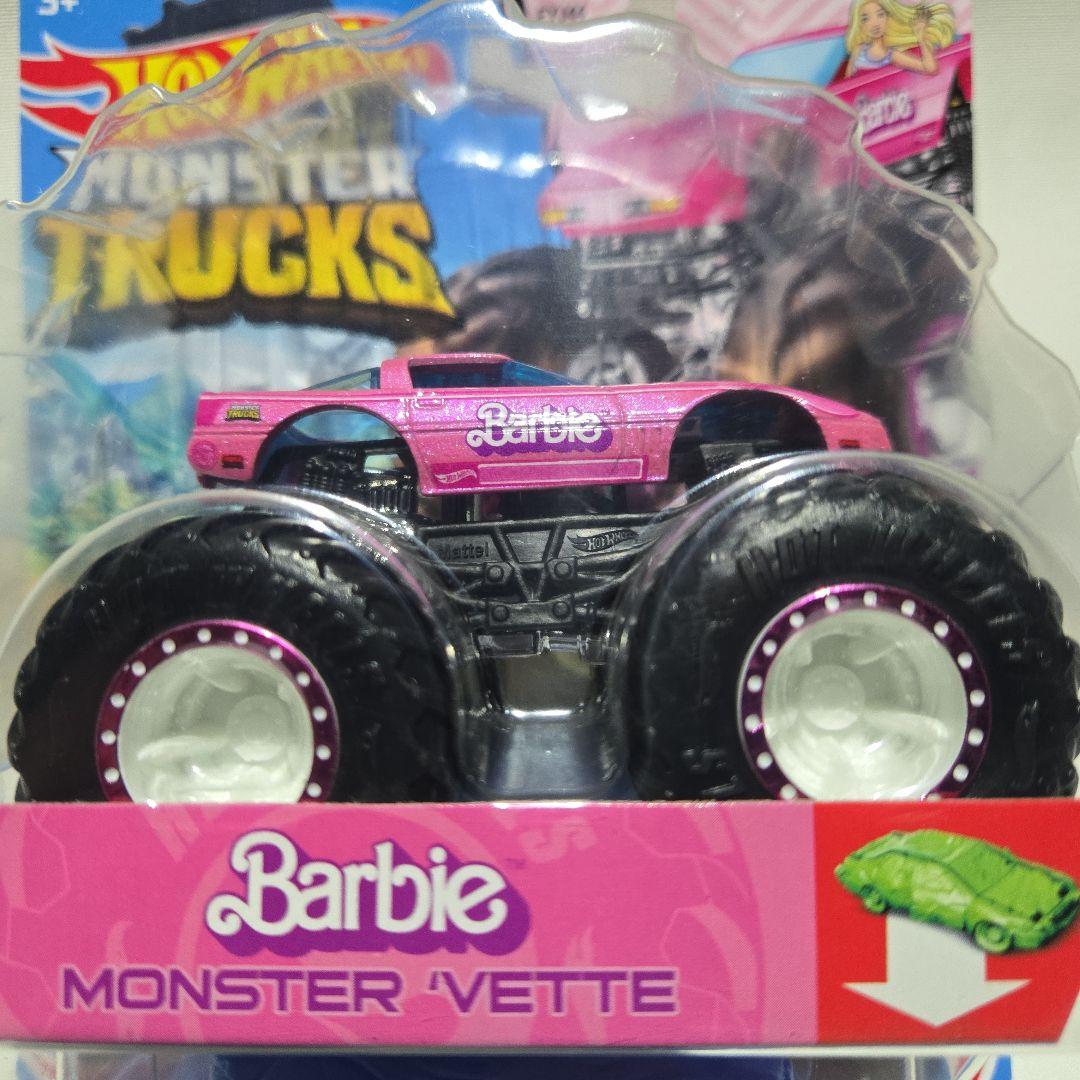 ホットウィール モンスタートラック バービー コルベット トレジャーハント
