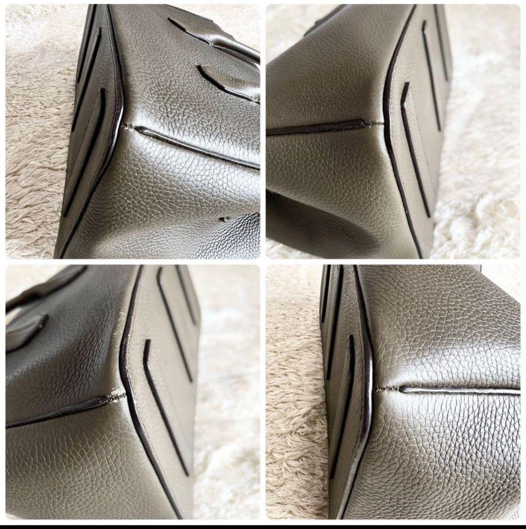 うーさん専用　近年モデル バリー ソメットsommet トートシボ革 A4