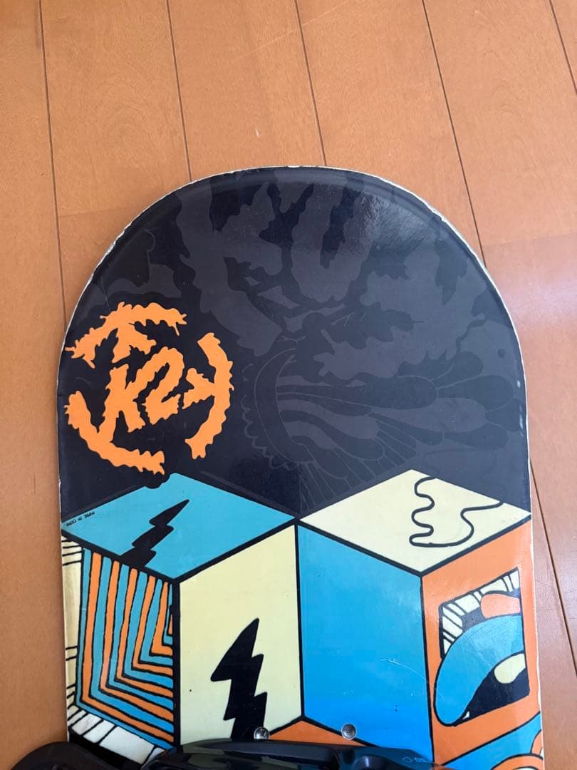 「超メルカリ市終了後は値上げ予定」 K2 キッズスノーボード3点セット