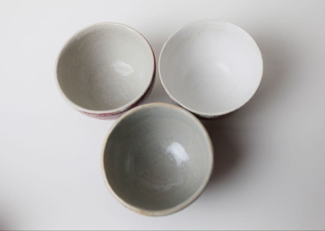 箕面焼 松田箕山 湯碗 六客 煎茶器