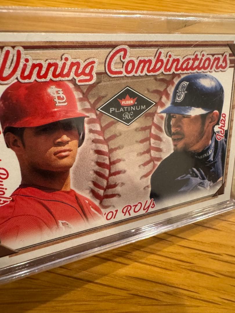 【2001年ダブルルーキー&250限定】イチロー&プホルス/FLEER