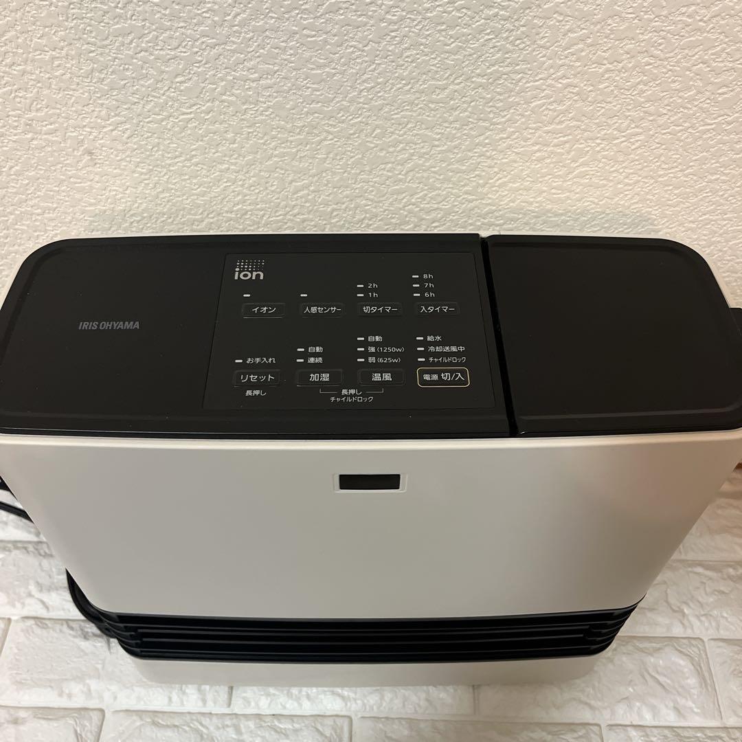 美品■アイリスオーヤマ KCHHM121 大風量加湿セラミックファンヒーター暖房