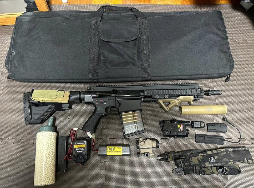 東京マルイ HK417D 次世代電動ガン付属品多カスタム