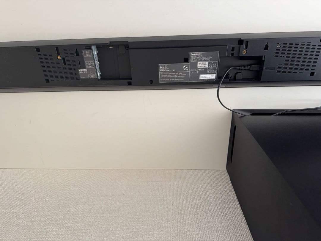 パナソニック Bluetooth サウンドバー ウーファー　SU-HTB885