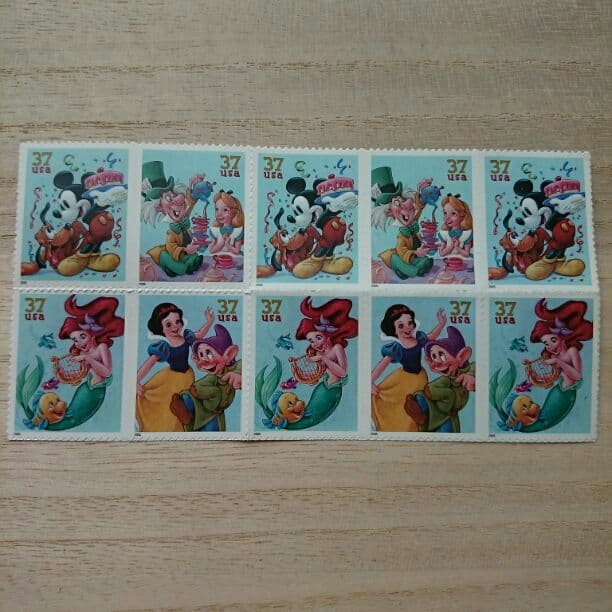 【レア商品】USAディズニー切手