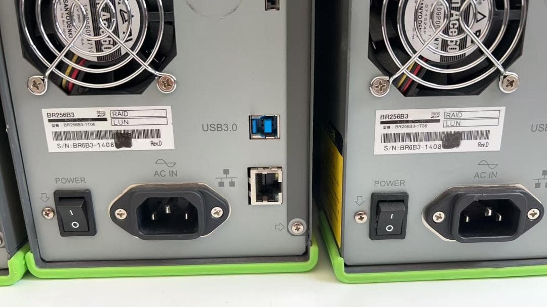 BIOS BR256B3 2.5\" RAID5/6 ディスクアレイ HDD無し