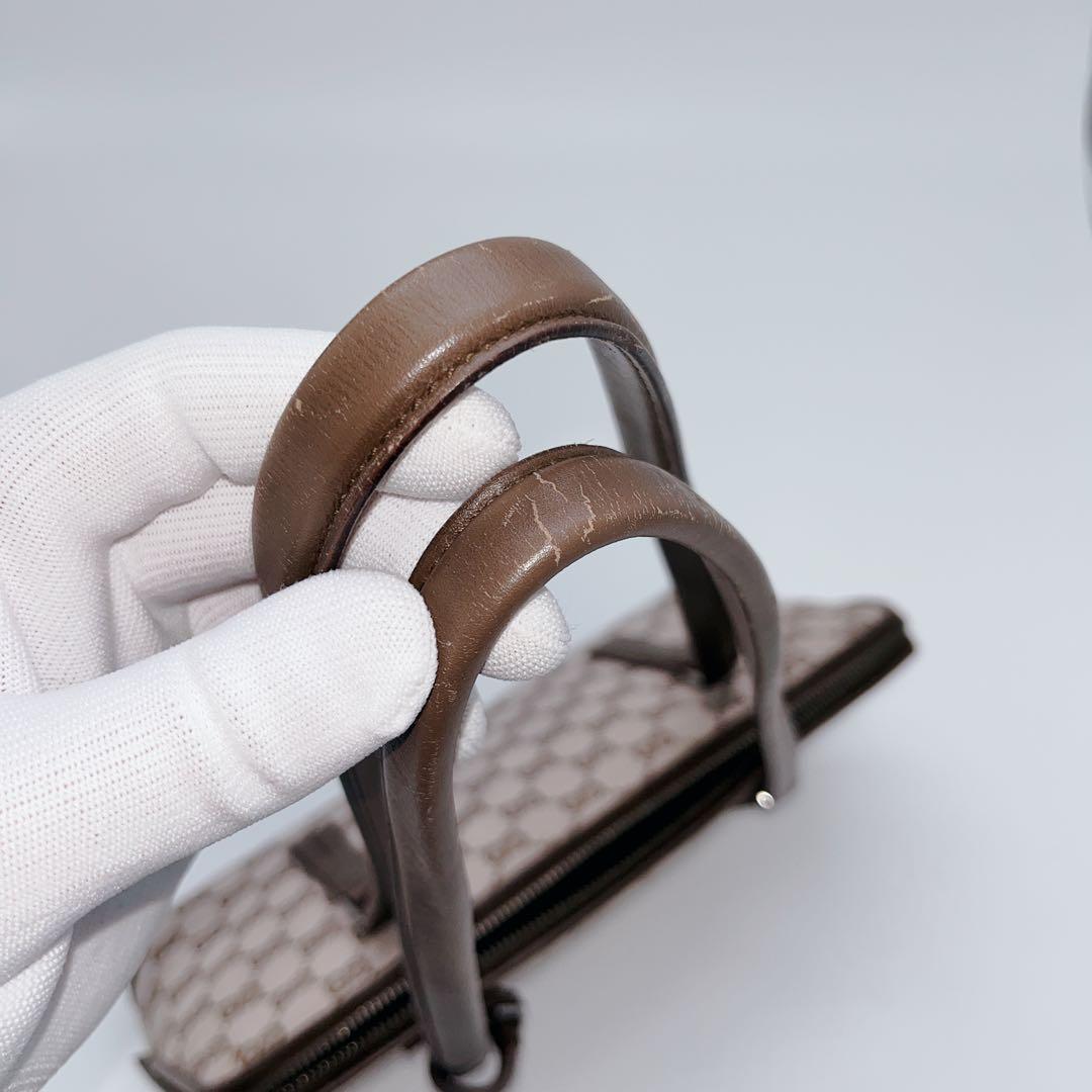 GUCCI グッチ　ハンドバック　001 4283 GG柄 GGキャンバス　肩掛