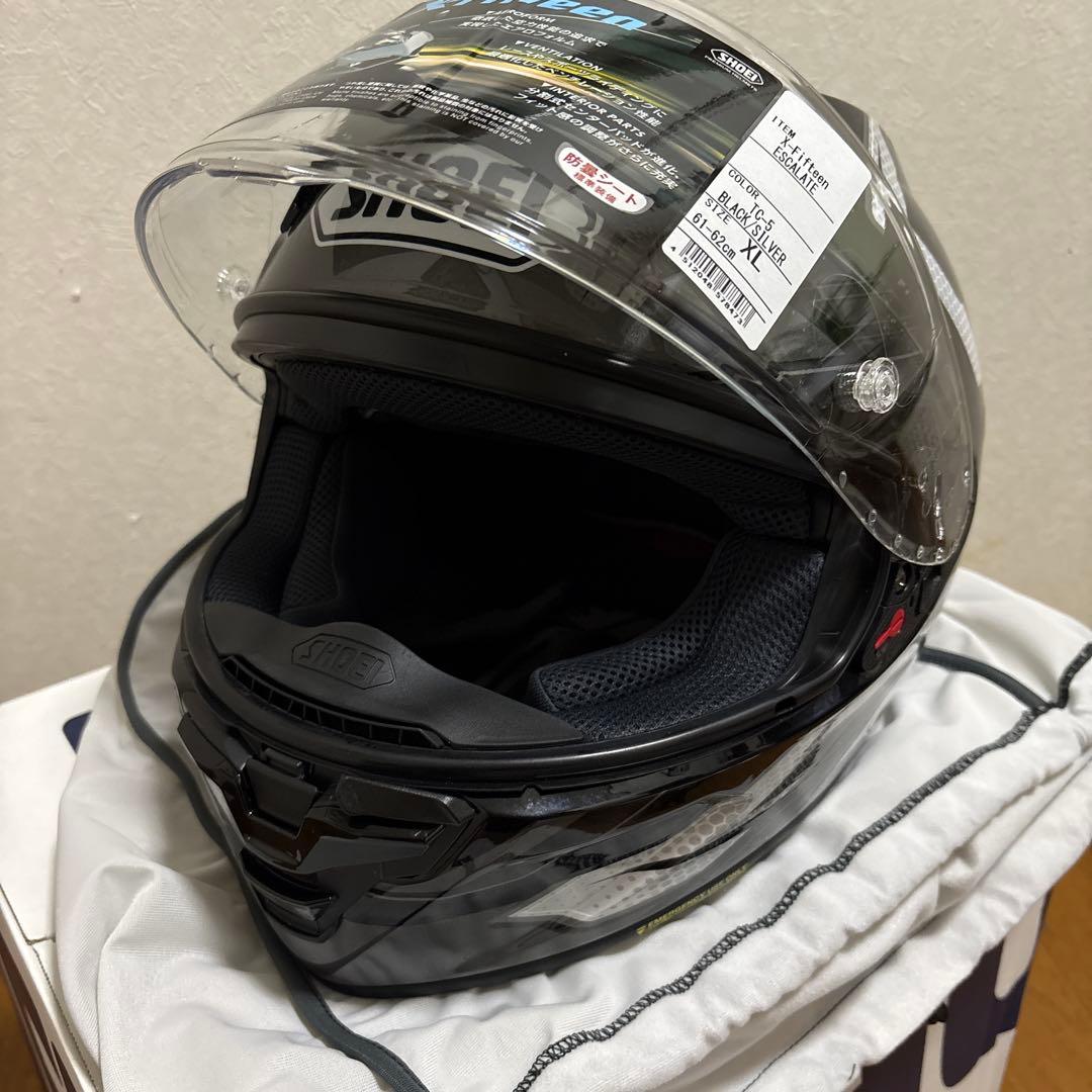 SHOEI X-Fifteen Escalate/XL オマケ付き 保証あり。
