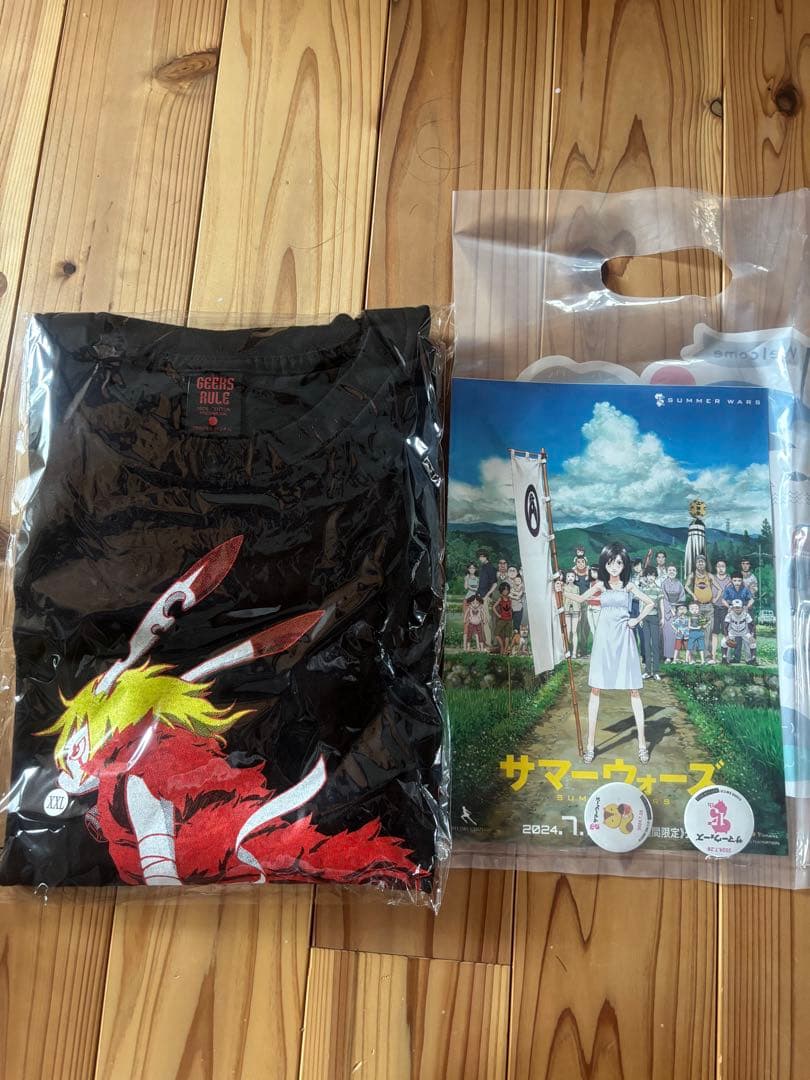 XXL サマーウォーズ　キングカズマ　ギークスルール 限定 Tシャツ