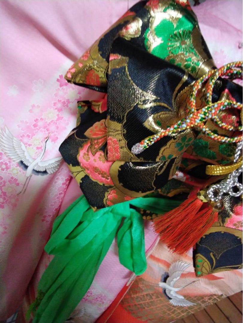 7歳向けのお着物セットです