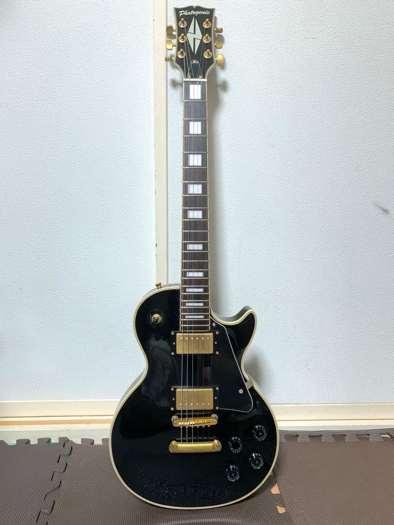 フォトジェニック Photo Genic LPC レスポールカスタム 黒