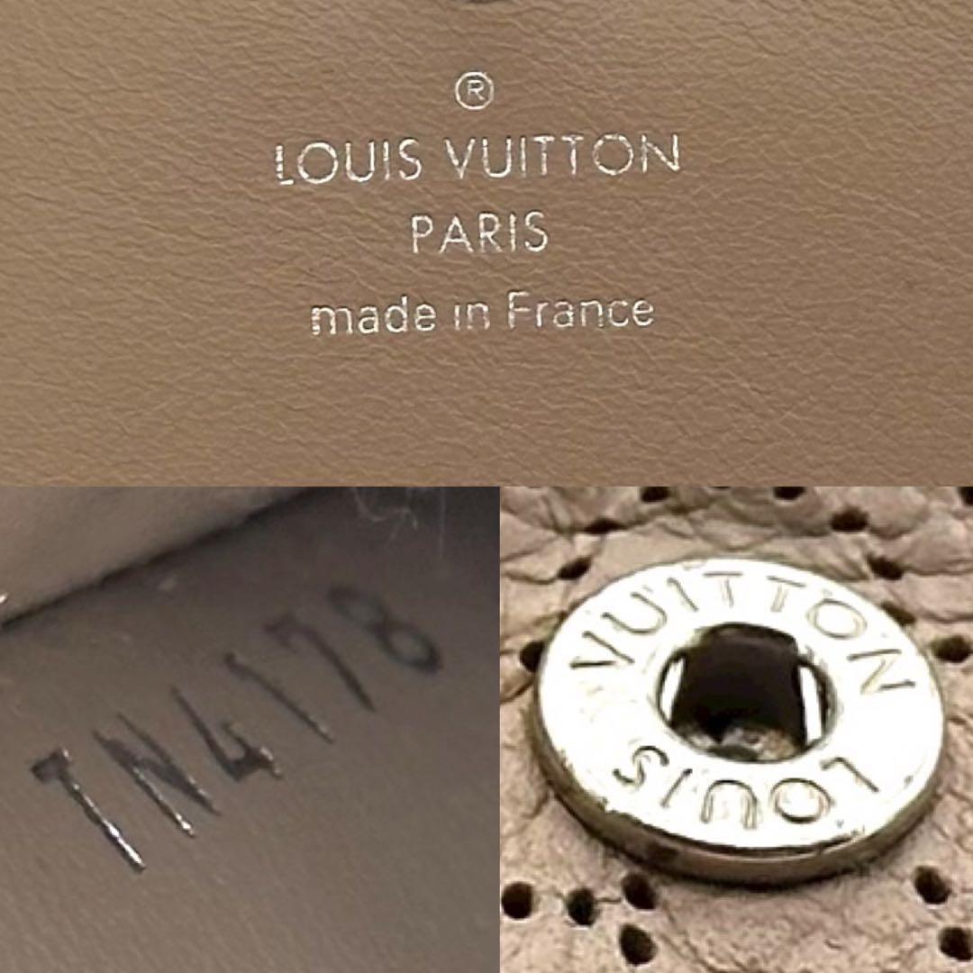 ルイヴィトン　マヒナ　ポルトフォイユ　イリス　コンパクト　ガレ　ベージュ　LV