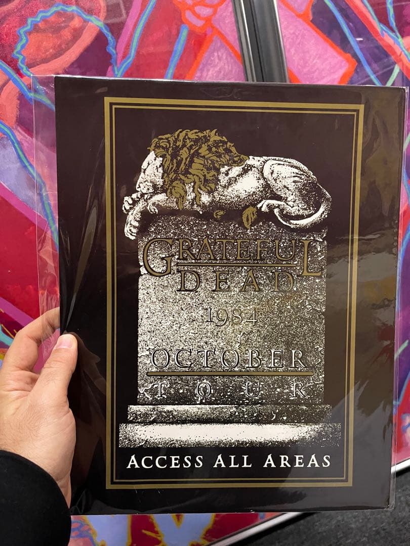 2000年代 グレイトフル・デッド ポスター ポストカード 大きいサイズ レア