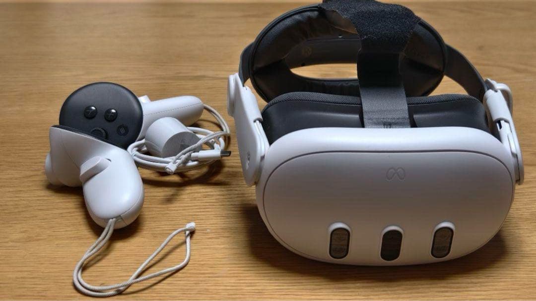  Quest 3 128GB　BOBOVR M3 装着済み