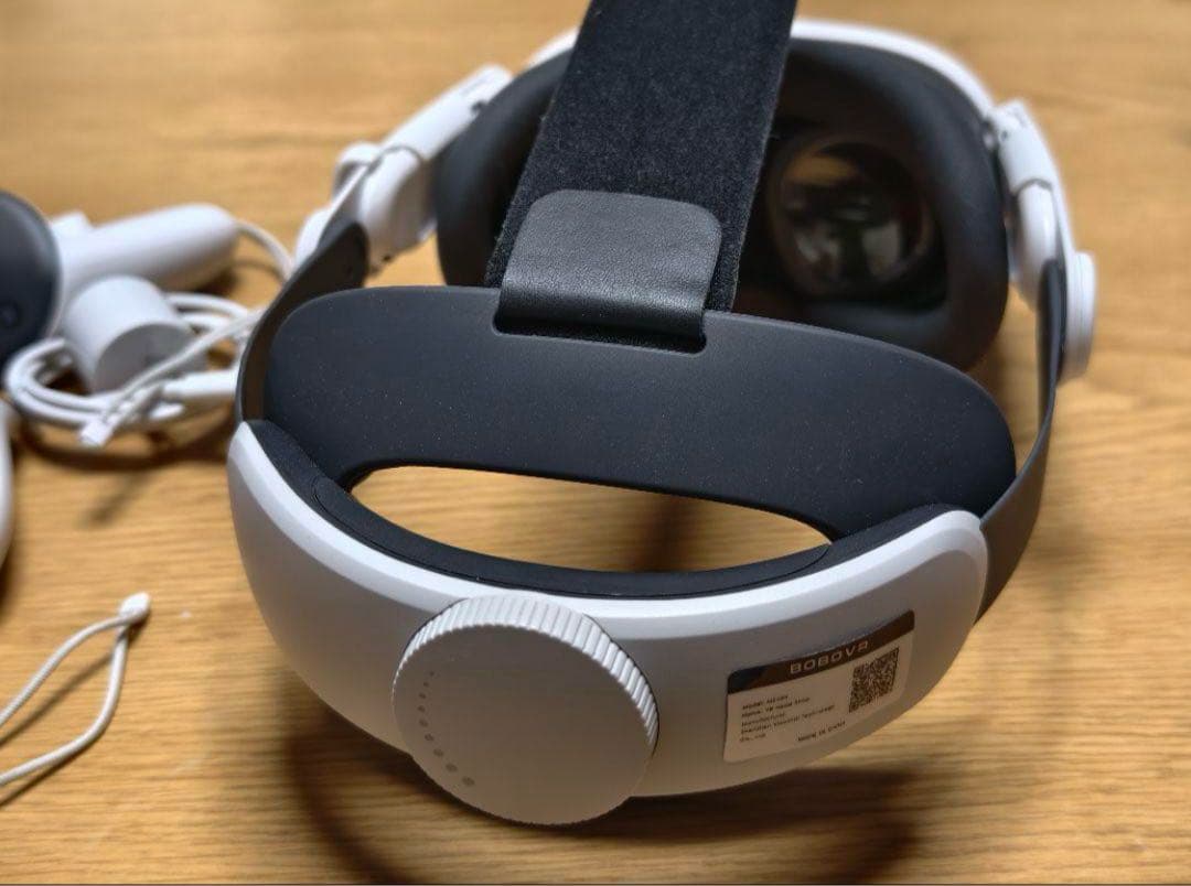  Quest 3 128GB　BOBOVR M3 装着済み