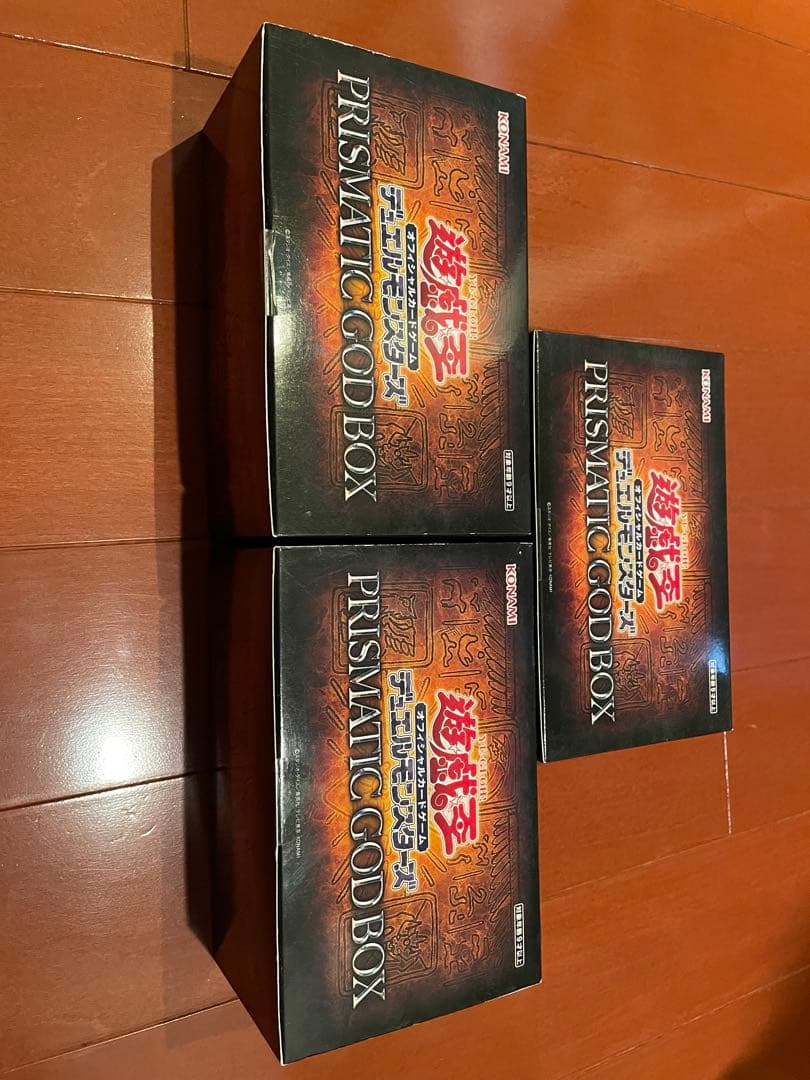 しょう　遊戯王オシリス3 オベリスク2 未開封3