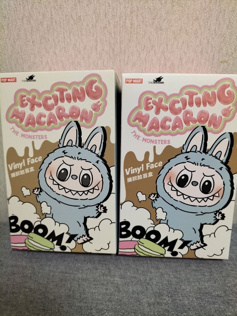 新品未開封 POPMART LABUBU ラブブ　Macaron マカロン 2個