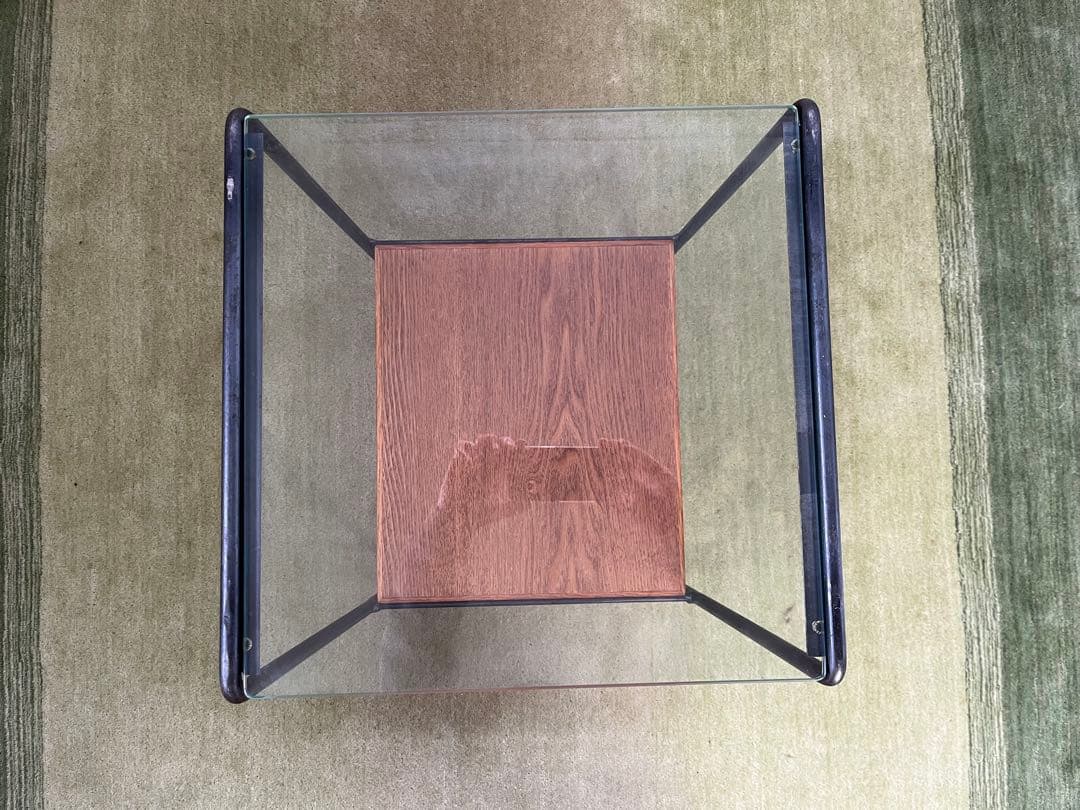 a.depeche サイドテーブル ガラス天板