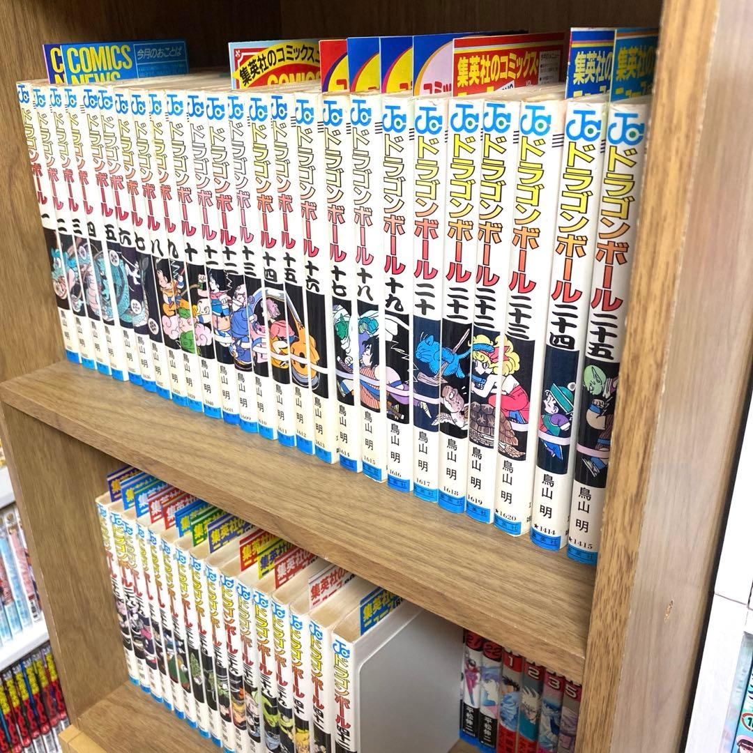 【1巻以外初版】ドラゴンボール全巻　コミックニュース24枚　鳥山明