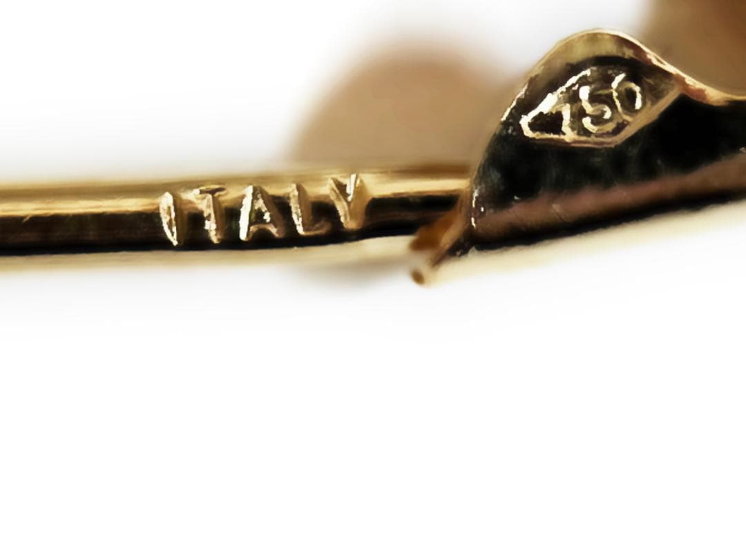 【新品】イタリア製 750（K18） 安全ピン