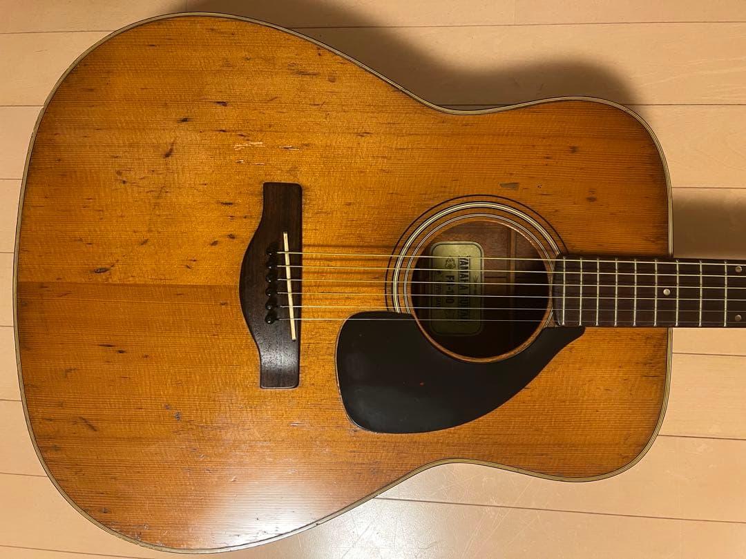 YAMAHA FG180 ライトグリーンラベル　ヴィンテージギター❗️