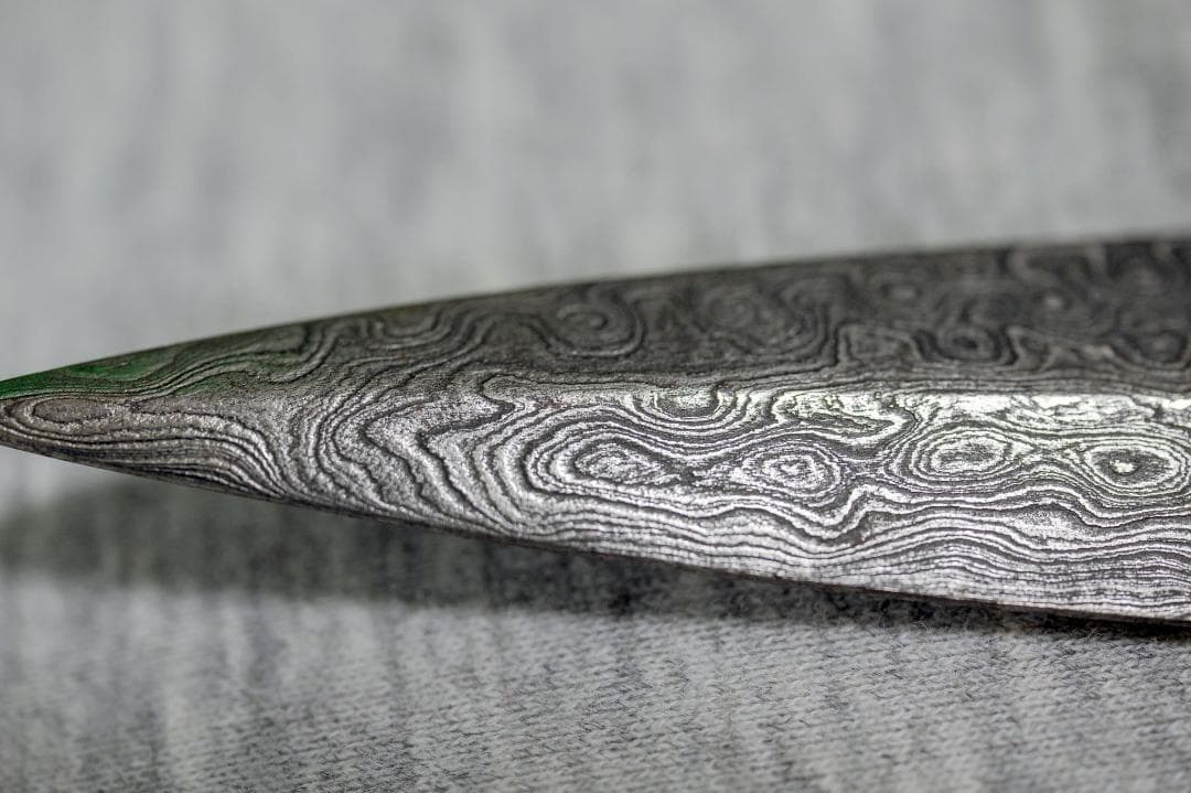 【本物のダマスカス製法】ダマスカスダガーのレプリカ【模造刀】