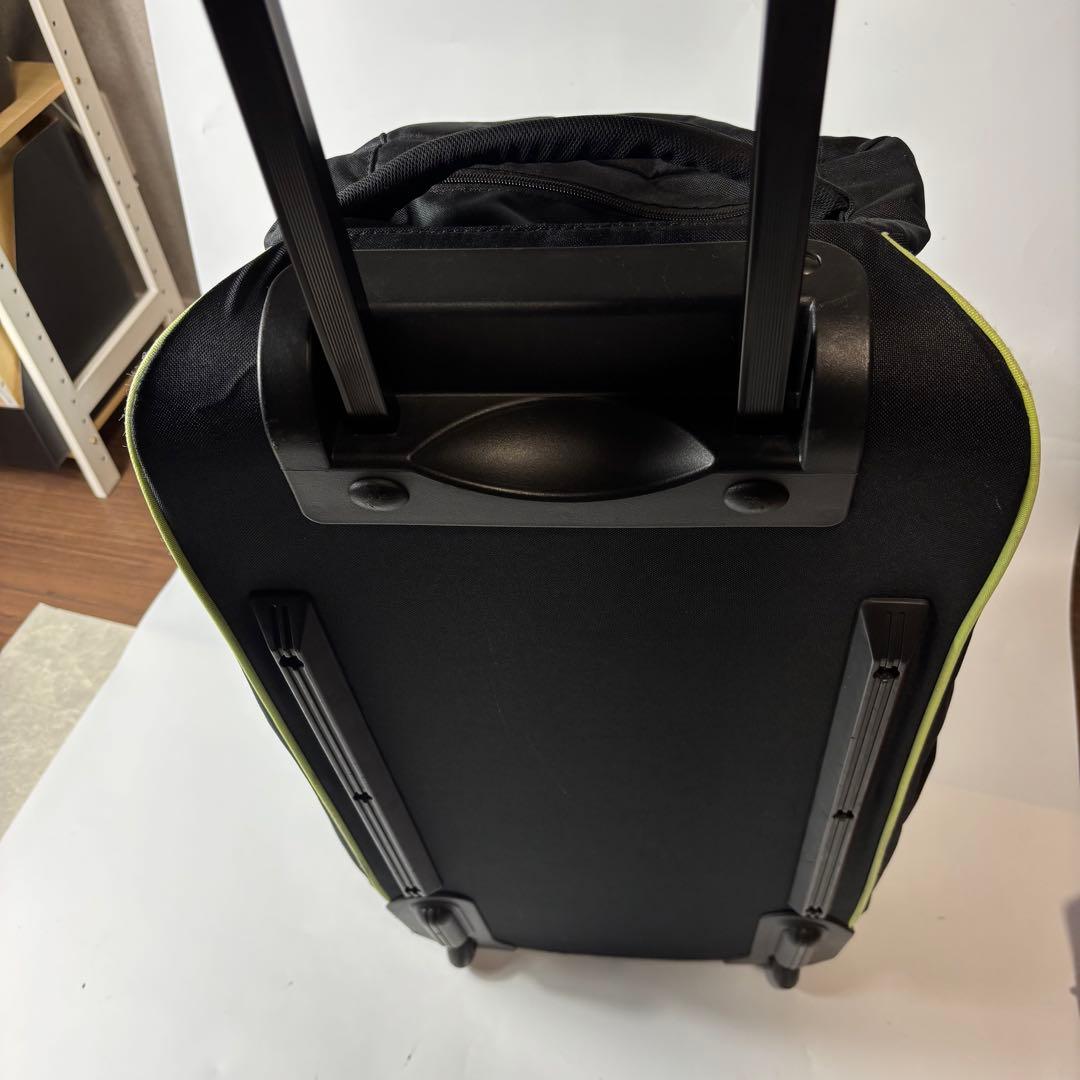 レアサイズ ナイキ キャリーケース 2輪 軽量 黒　イエロー　ゴルフ　遠征