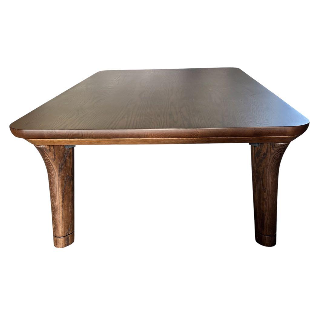 浜本工芸 電気コタツ NO.5500 オーク カフェオーク色 食卓テーブル