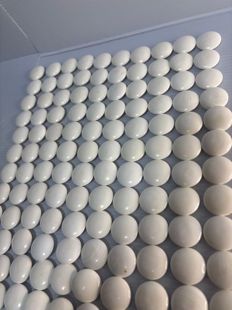 囲碁 碁石 蛤 177個 那智黒 168個 ケース付き　洗浄済み ハマグリ