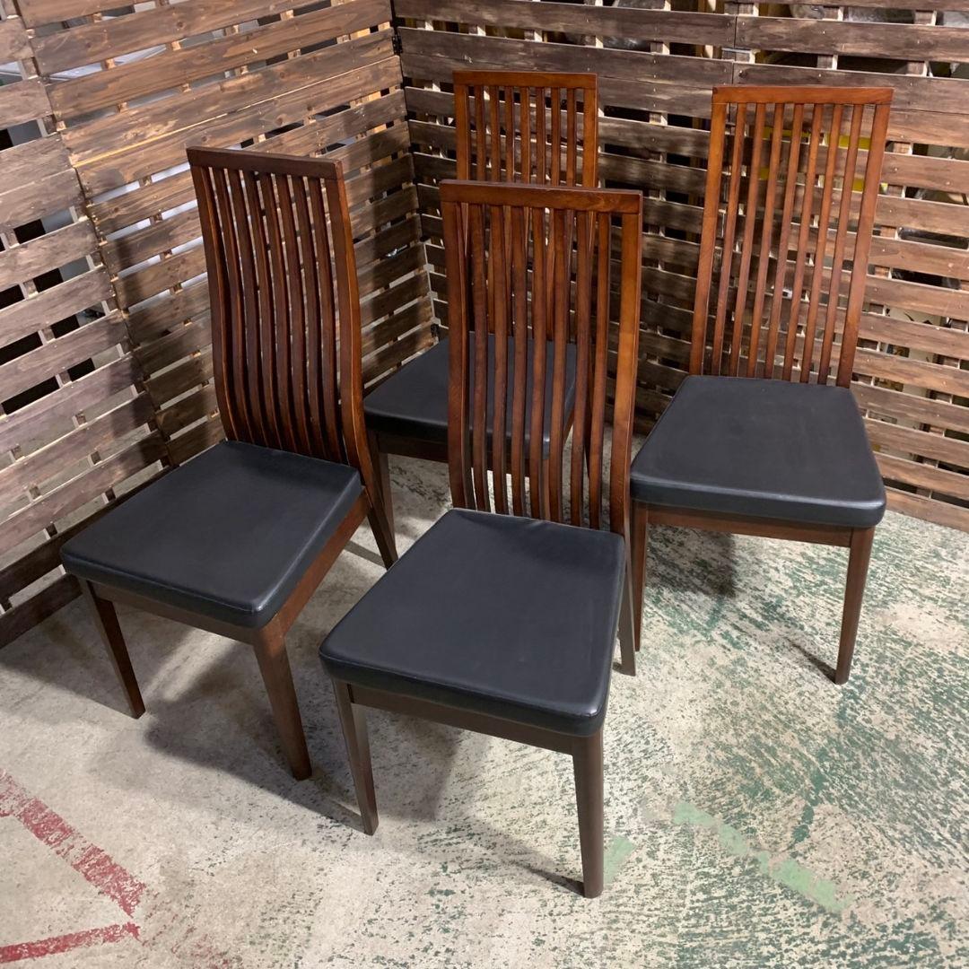 I503\" 現状品 W1500 モダン ダイニングセット 5点