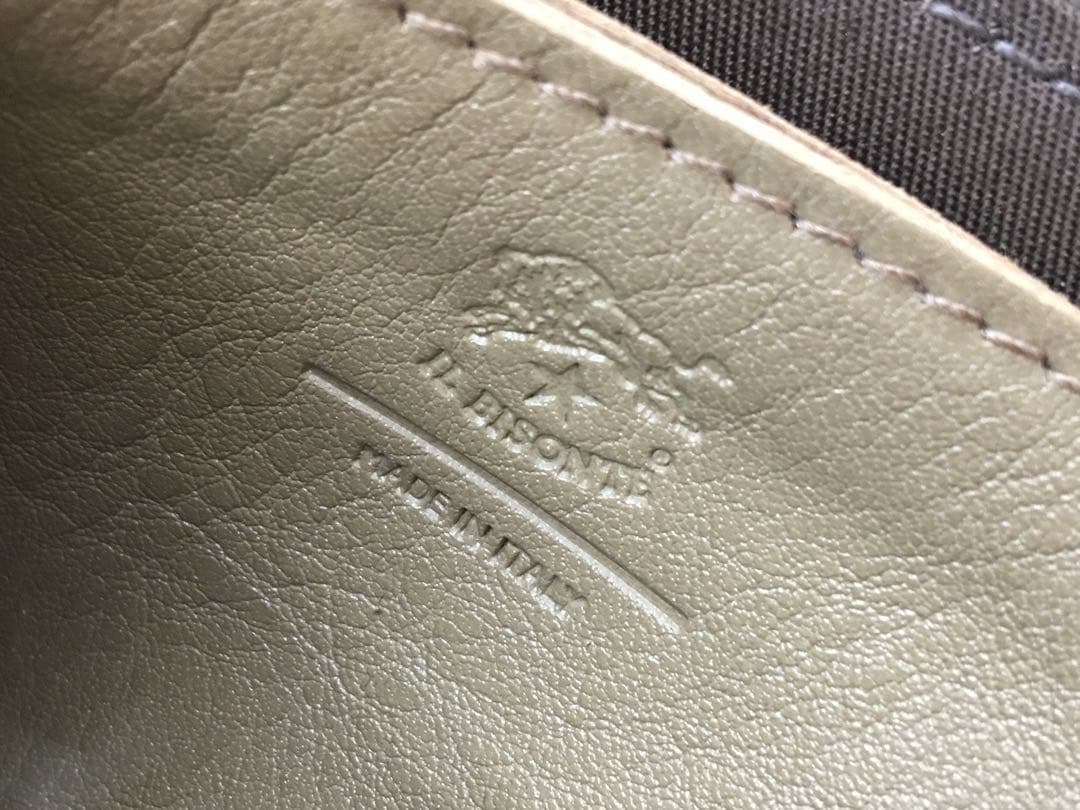 IL BISONTE イルビゾンテ コンパクトウォレット ケース 財布