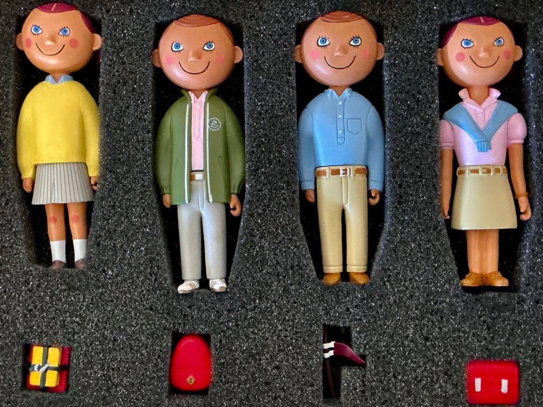 レア！IVY FRIENDS フィギュアセット 穂積和夫 VAN JAC