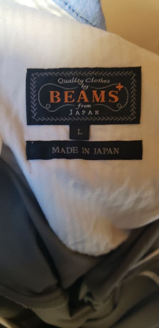 BEAMS PLUS 2 Pleats Tapered Twill カーキ L