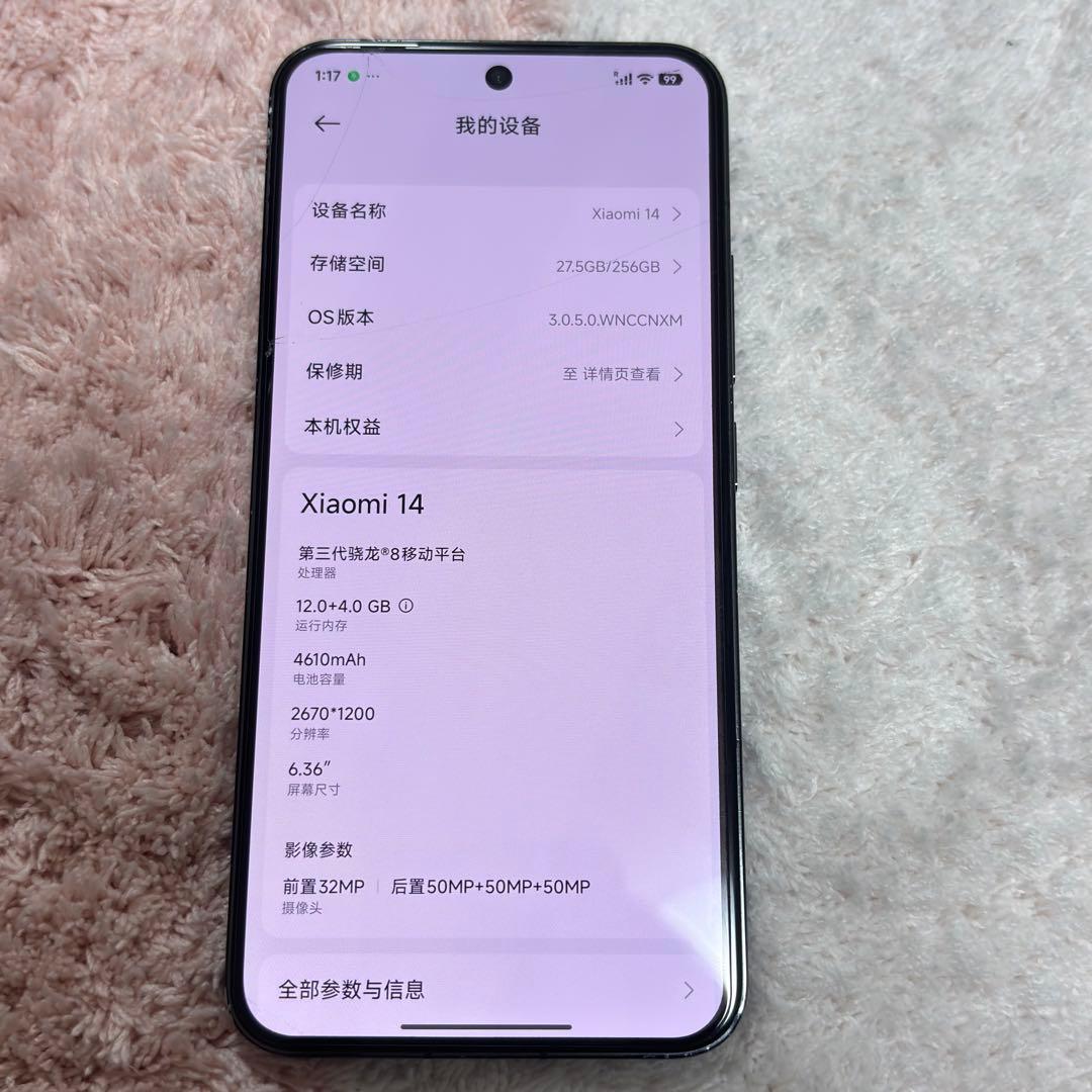 Xiaomi 14 中国版 SIMフリー 256GB