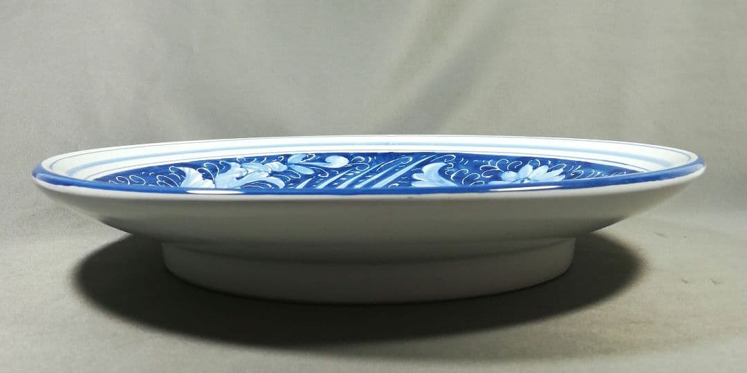 イタリア陶器　デルタ焼　飾り皿　プレート　MANCINELIA