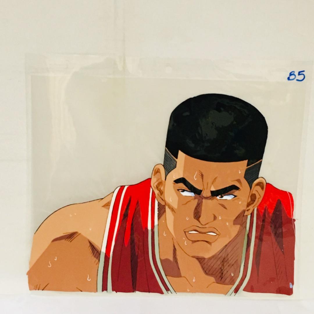 作画記録、撮影指定用紙有 セル画 スラムダンク 赤木（ゴリ） 桜木花道 セット