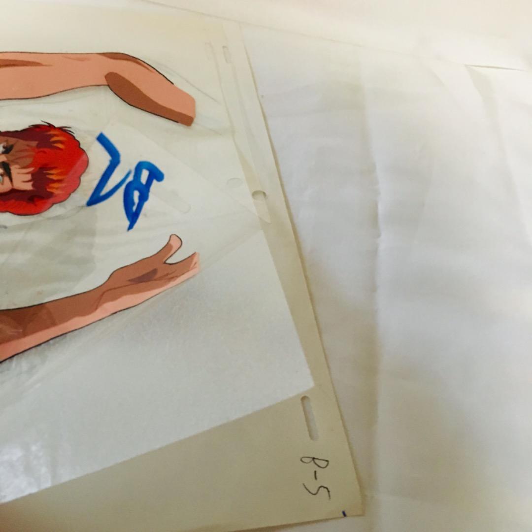 作画記録、撮影指定用紙有 セル画 スラムダンク 赤木（ゴリ） 桜木花道 セット