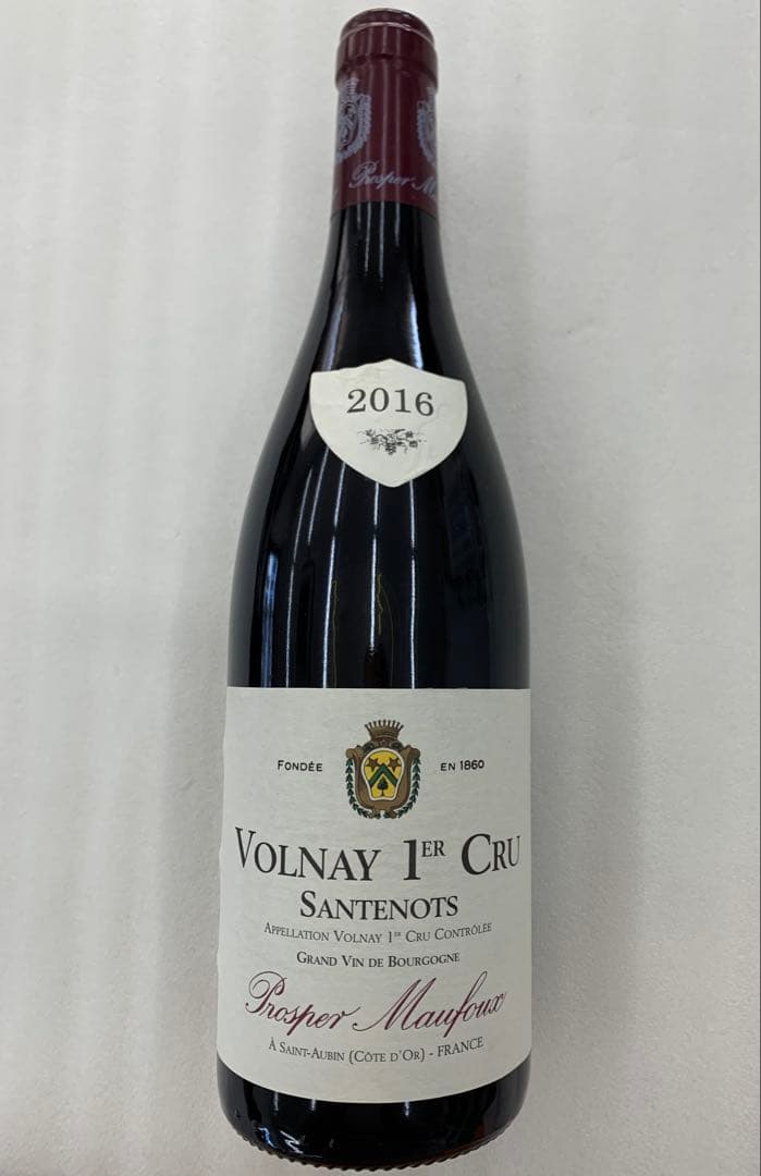 【まとめ割有】Volnay 1er Cru Santenots 2016 赤