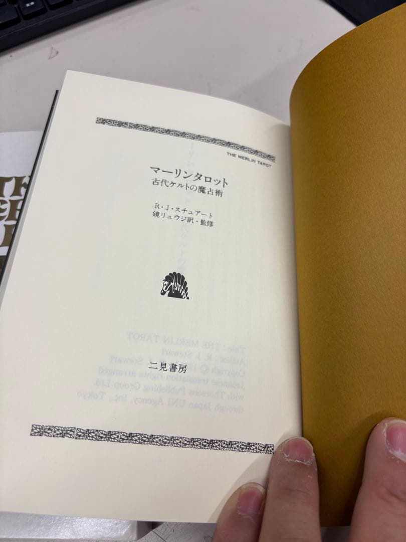 N9891 マリーンタロット　古代ケルトの魔占術