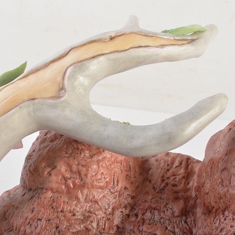 アンティーク　Cubis　USA　陶製　三匹のフクロウ　縁起物　置物　C6738