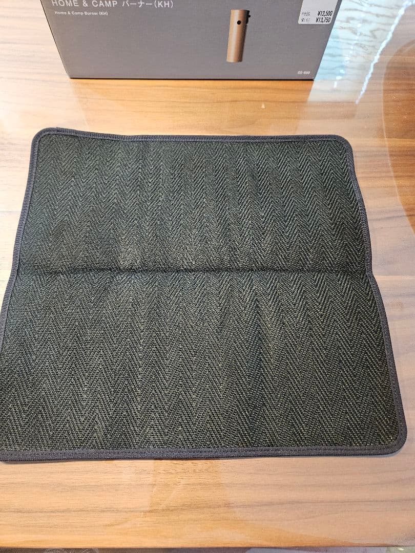 スノーピーク ホーム アンド キャンプ バーナー カセットコンロ 耐熱シート付き