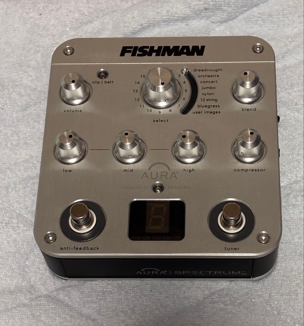 Fishman Aura Spectrum DI プリアンプ ギター