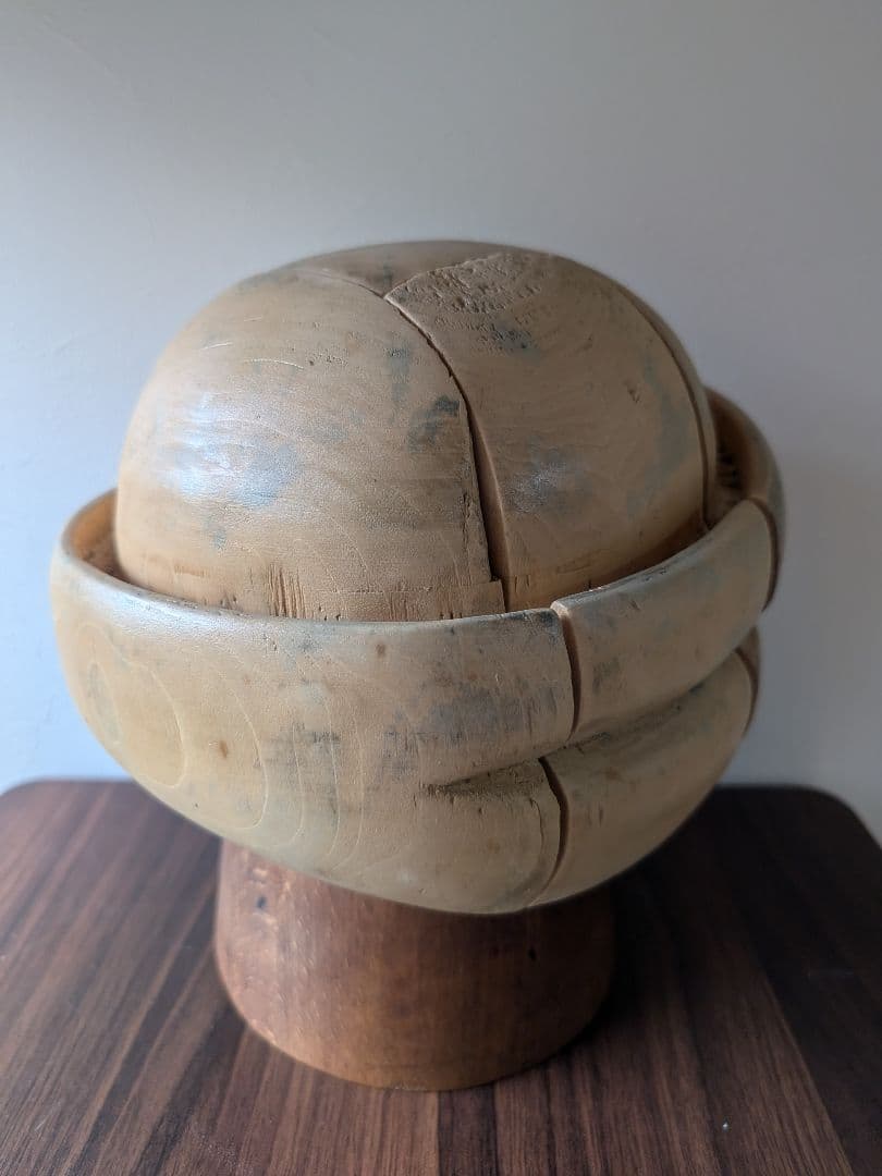 変形割型・帽子木型　ハットブロック