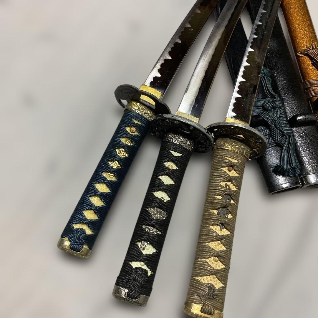 激安脇差模造刀3本セット