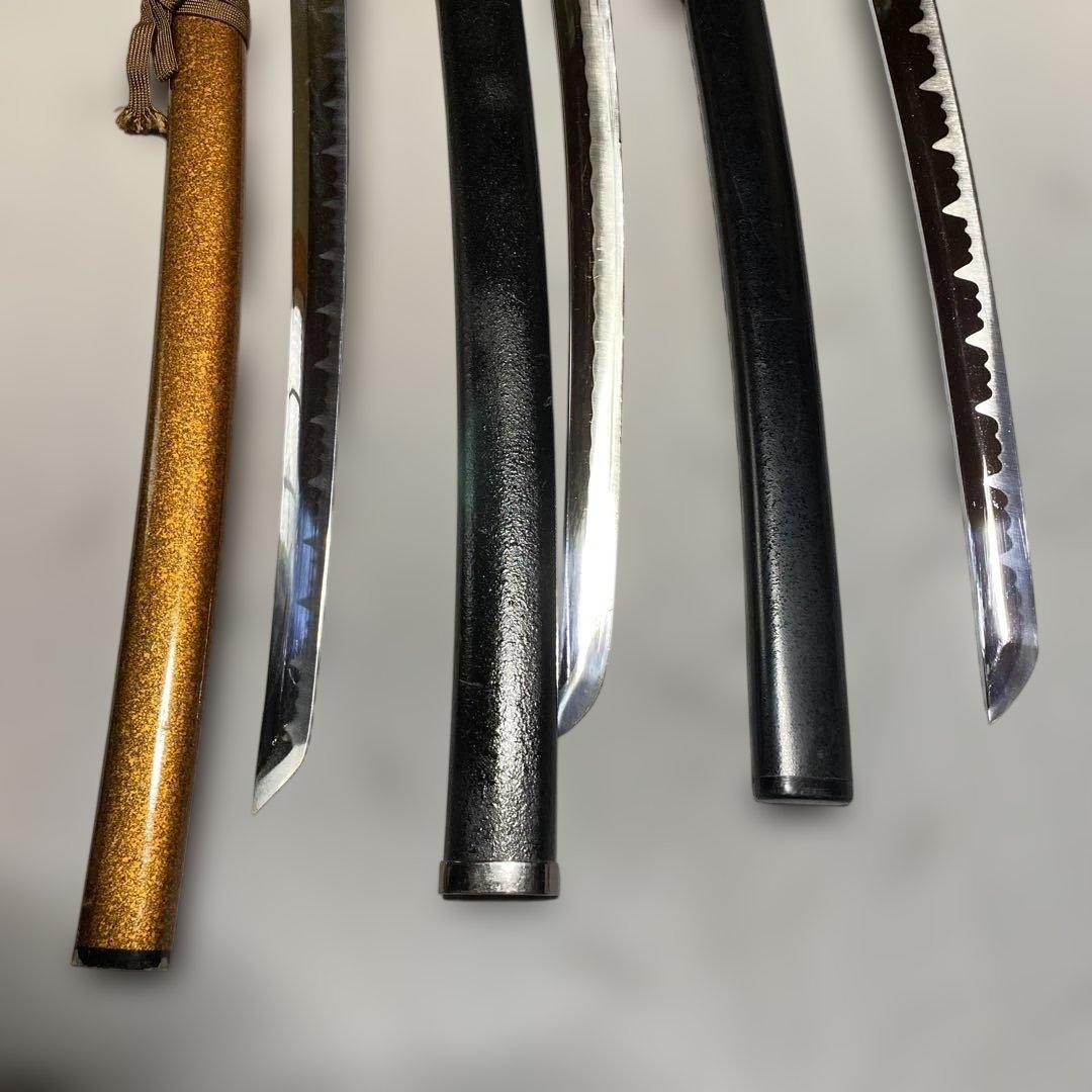 激安脇差模造刀3本セット