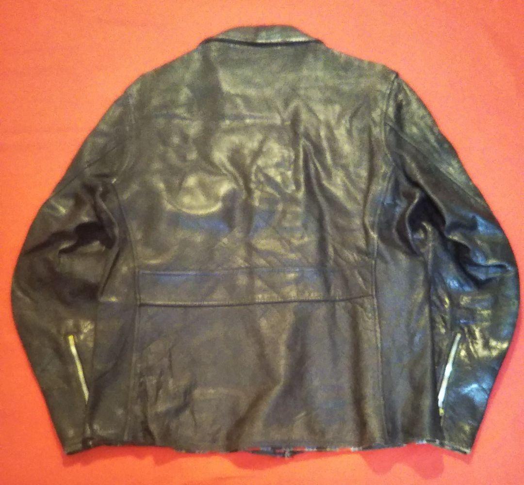 時間限定即決 70s ヴィンテージ horsehide シングルライダース172