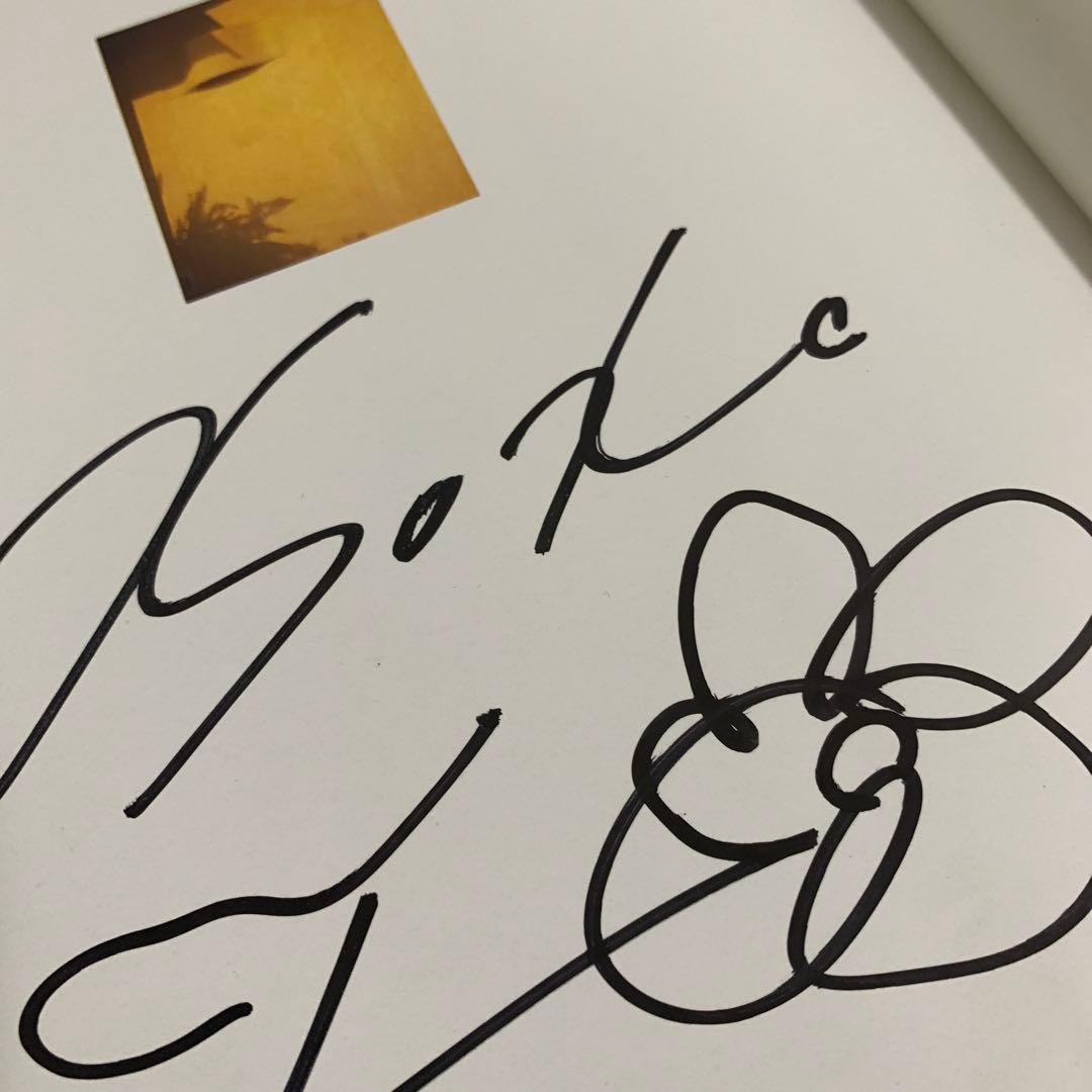 直筆サイン入り　深田恭子　写真集　COLORS 初版　ポスター付き