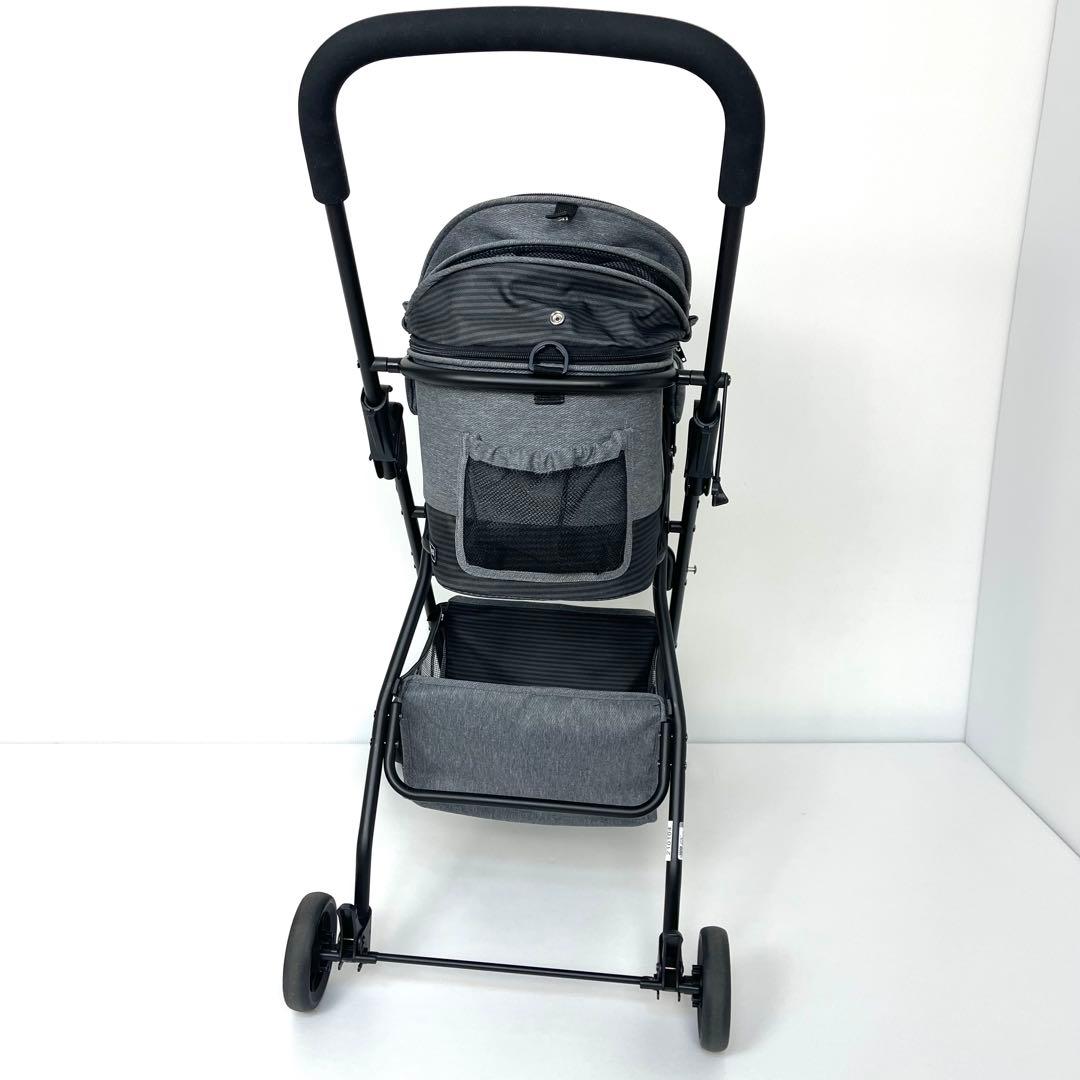 リッチェル　Richell ペットカート ミニモ　 グレー