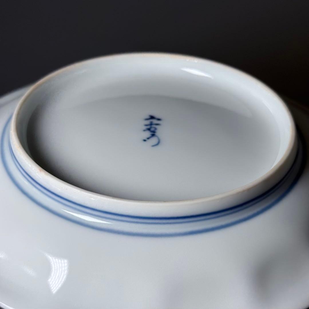 人間国宝　十三代　今泉今右衛門　錦花絵銘々皿　二箱　10枚　直径16.8cm